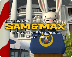 Box artwork for Sam & Max Episode 104: Abe Lincoln Must Die!.