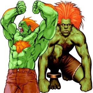 Blanka Street Fighter created by AI : r/capcom