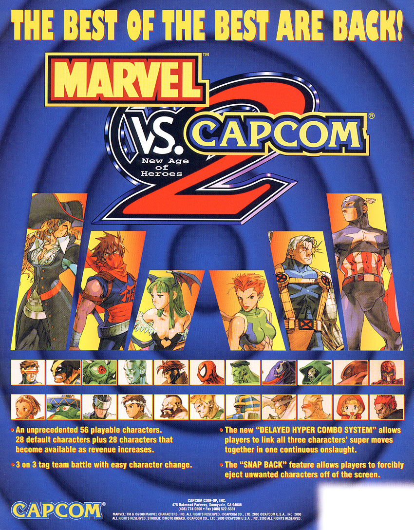 Marvel Vs Capcom 2 — Strategywiki The Video Game Walkthrough And Strategy Guide Wiki