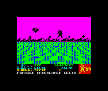 File:Space Harrier ZX screen.png
