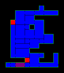 File:Castlevania CotM unedited map-Underground Warehouse.png