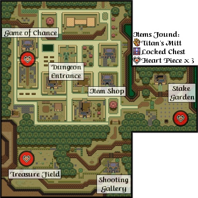 Hyrule Map: Detonando! The Legend of Zelda: A Link to the Past