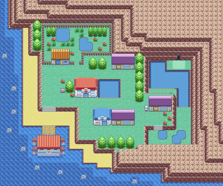 Pokémon FireRed and LeafGreen/Four Island.