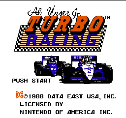 File:Al Unser Jr. Turbo Racing NES title.png