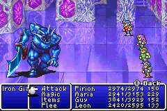 Final Fantasy II boss Iron Giant.png