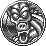 Dragon Warrior III TortoLord silver medal.png