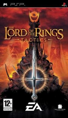 Box artwork for The Lord of the Rings: Tactics.