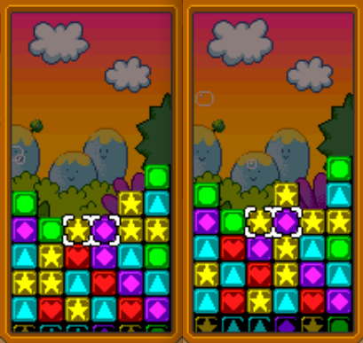 online tetris battle 2p
