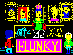 Flunky title screen (ZX Spectrum).png