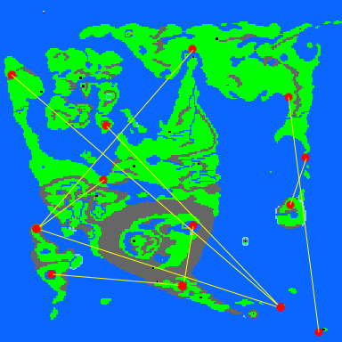 dragon warrior 2 world map Dragon Warrior Ii Travelers Gates Strategywiki The Video Game dragon warrior 2 world map