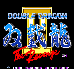 Double Dragon II ARC title.png