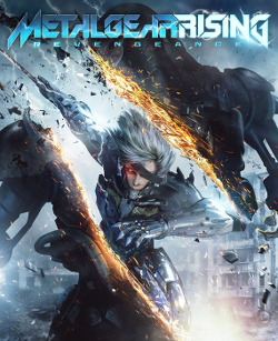 Box artwork for Metal Gear Rising: Revengeance.
