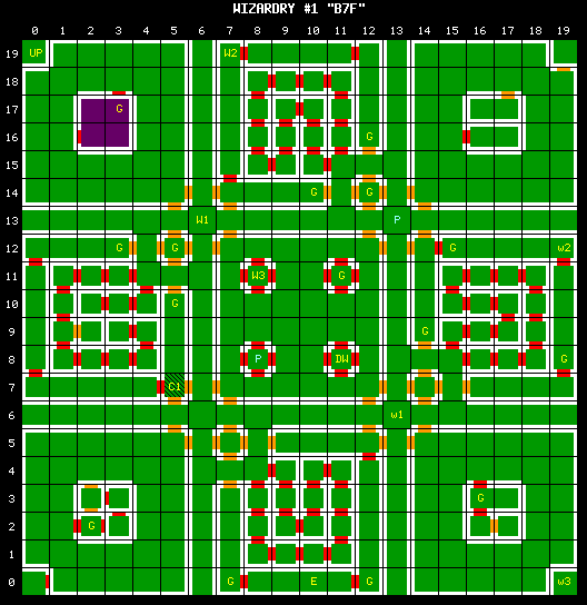 Wizardry Proving Grounds of the Mad Overlord/Floor 7 — StrategyWiki