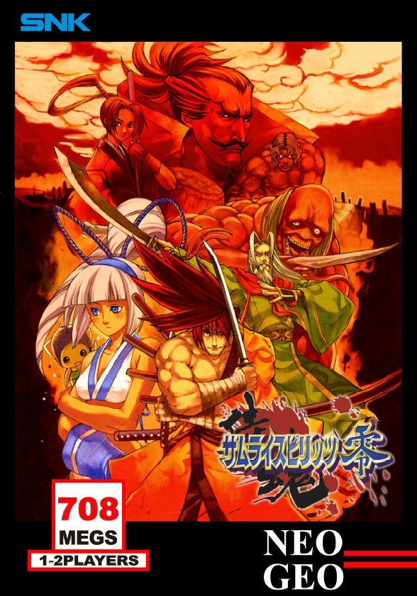 samurai shodown 4 character select