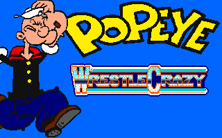 File:Popeye 3 Wrestle Crazy title screen (Commodore Amiga).png