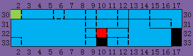 Castlevania SotN area map Forbidden Library.png