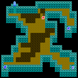 File:Final Fantasy II map Wyvern Cavern F1.png