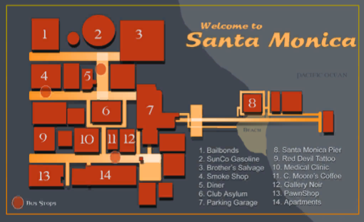 The Asylum, Santa Monica - concept art, Vampire the Masquerade: Bloodlines