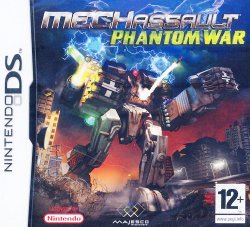 Box artwork for MechAssault: Phantom War.