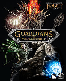 Box artwork for Guardians of Middle-earth.