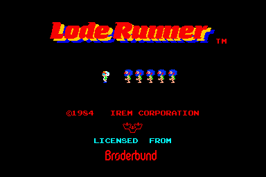 File:Lode Runner Arcade title.png