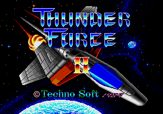 File:Thunder Force II GEN title.png