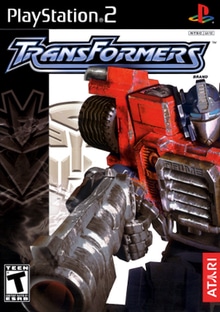 Box artwork for Transformers.