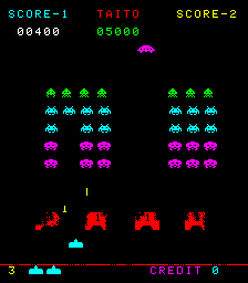 File:Space Invaders Part II gameplay.png