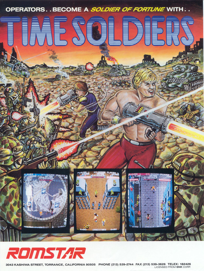 Beautiful view of Time Soldiers And Officers