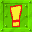 Crash Bandicoot sprite Green Exclamation Point Box.png