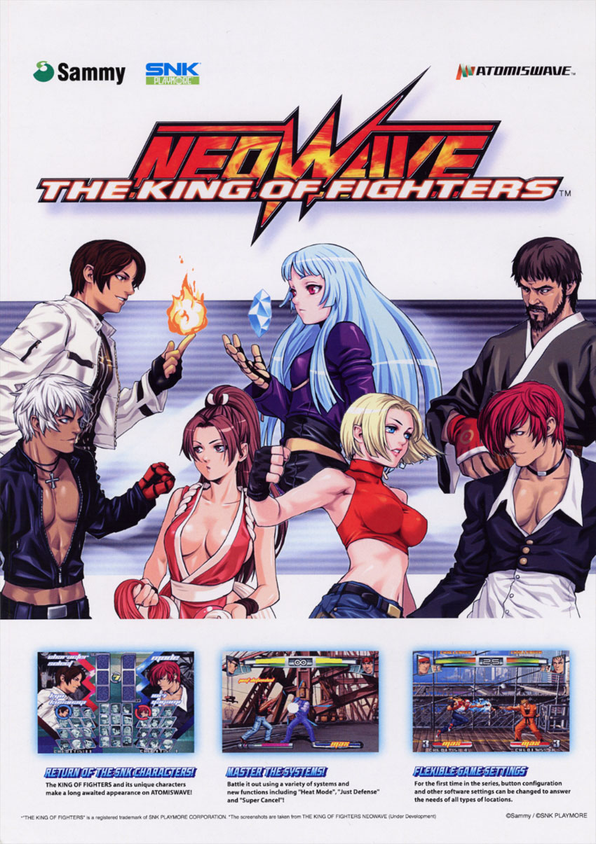 2004 SNK NEOWAVE THE KING OF FIGHTERS ID CARDS SET 2 
