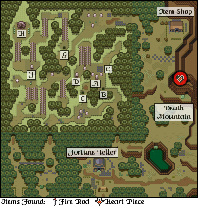 Locations in A Link to the Past - Zelda Wiki