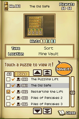 Professor Layton and the Diabolical Box/Puzzles 1-25 — StrategyWiki ...