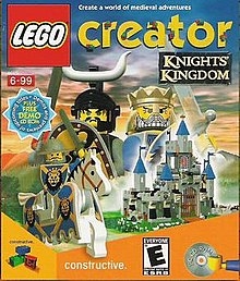 Box artwork for LEGO Creator: Knights' Kingdom.