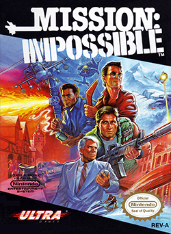 Box artwork for Mission: Impossible.