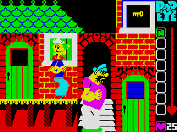 File:Popeye (1985) gameplay (ZX Spectrum).png