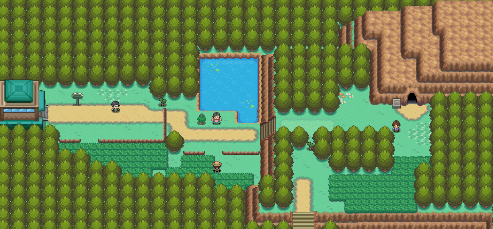 Stop by the Ruins of Alph - Pokémon HeartGold and SoulSilver Walkthrough