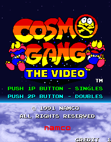 Cosmo Gang The Video start screen.png