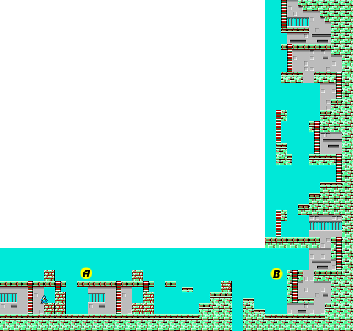 Mega Man 1 Cut Man map1.png