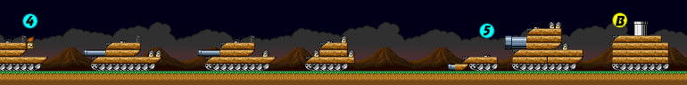 how to get to the cannon in world 3 super mario bros 2