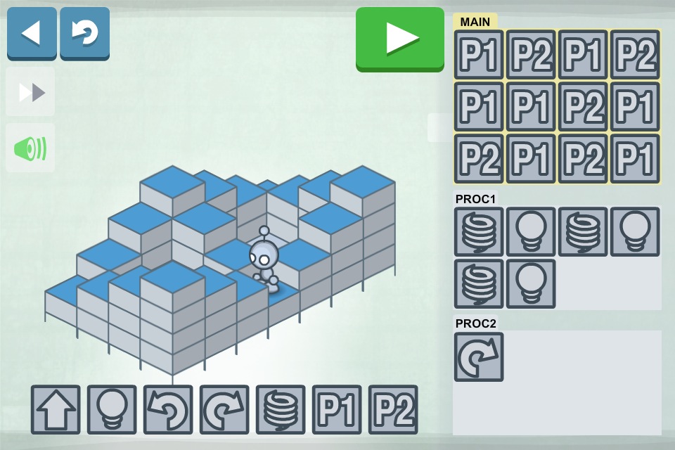 Lightbot/Procedures — StrategyWiki Strategy guide and game reference wiki