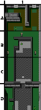 Metal Gear NES map B2 Tunnel.png