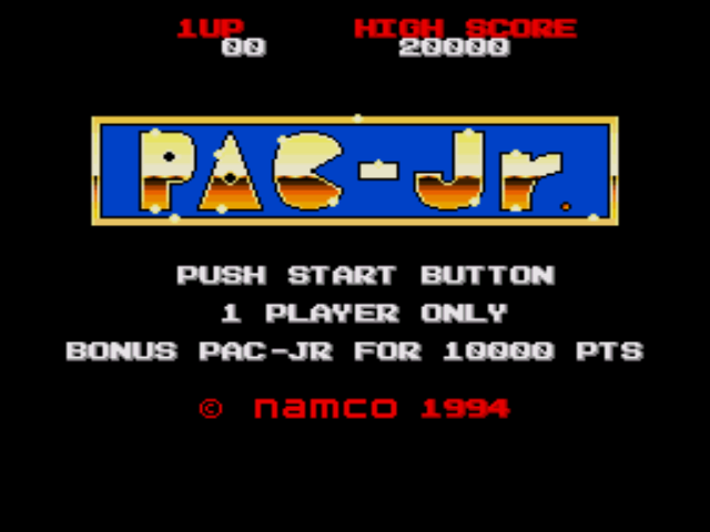 File:Pac-Man 2 Pac-Jr. title screen.png