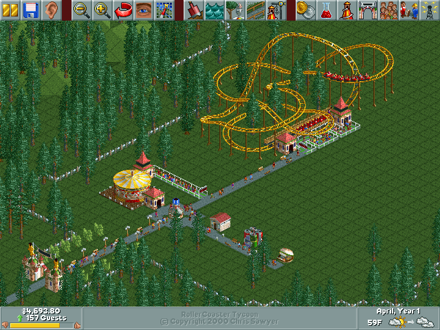File:RCT ForestFrontiers Park1.png — StrategyWiki | Strategy guide and ...
