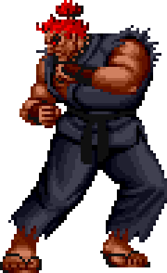 Akuma (Gouki in Japan). Super Street Fighter II Turbo  Street fighter  characters, Street fighter, Super street fighter