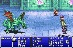 Final Fantasy II boss Green Dragon.png