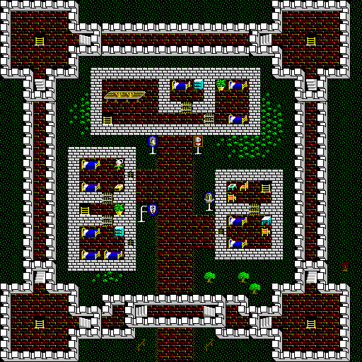 Ultima V: Warriors of Destiny/Britannian seas — StrategyWiki, the video ...