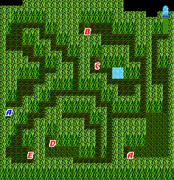 File:Final Fantasy II map Tropical Cave F1.png