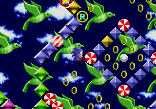 sonic the hedgehog 1 all chaos emeralds