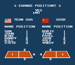 Super Dodge Ball NES change position.png